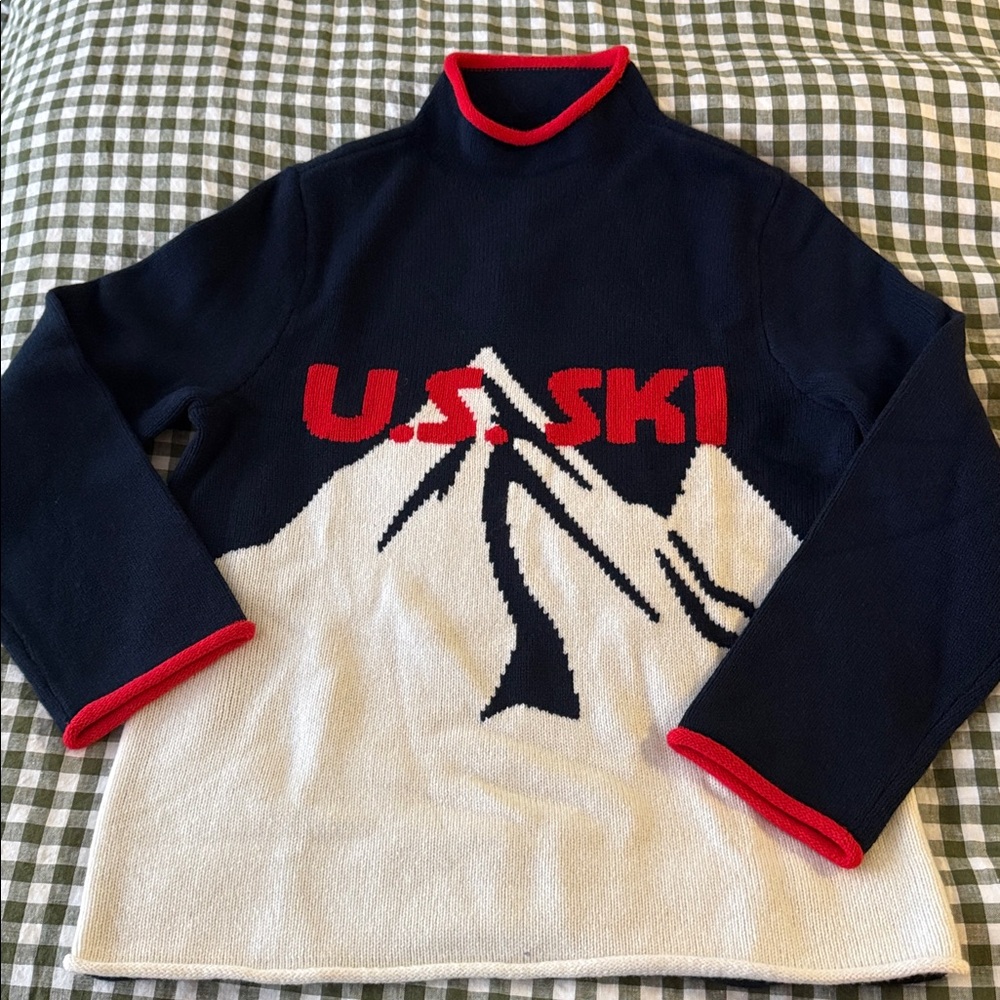 JCrew US SKI collab SOLD OUT 100% wool sweater MENS SMALL / WOMENS MEDIUM